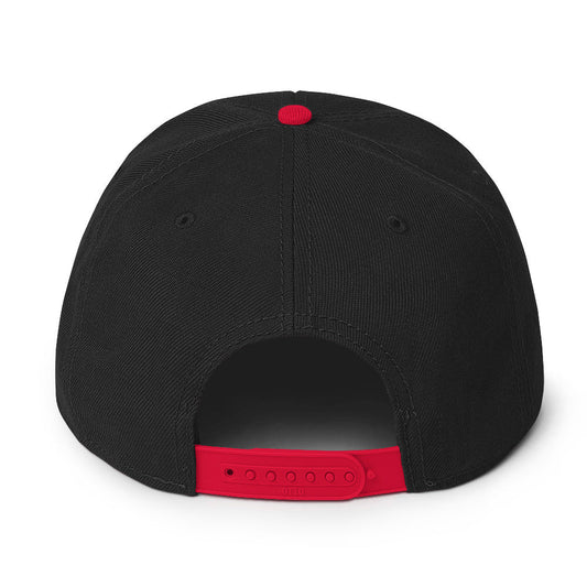 Eine rot, schwarze Snapback - fms. - Snapback