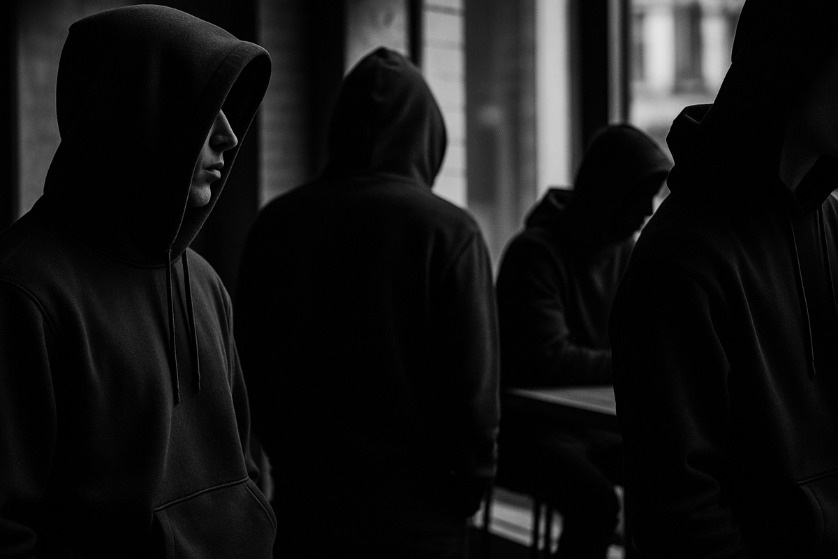 Hoodies für kalte Nächte und laute Gedanken.
