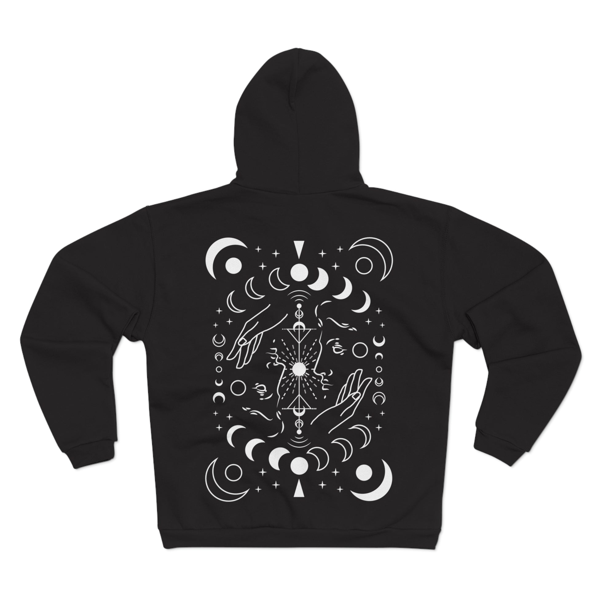 Hoodie Celestial - Luna whiteout | Hoodie - fms.