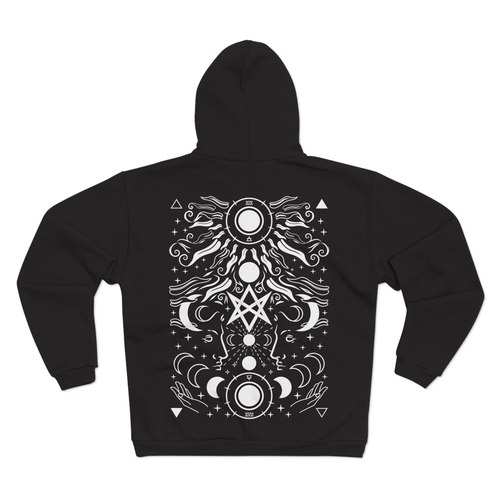 Celestial - Absa whiteout | Hoodie - fms. | Black Hoodie | Schwarzer Hoodie